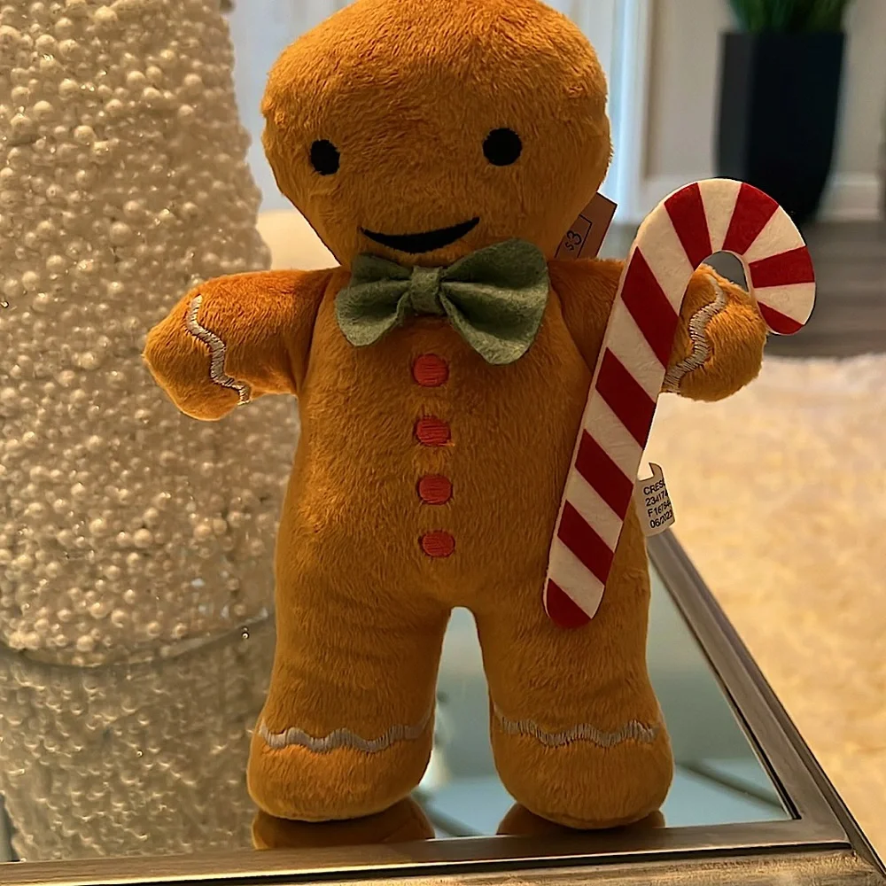 Target 🎯 Pair of Plush Gingerbread Girl & Boy Beanie Couple